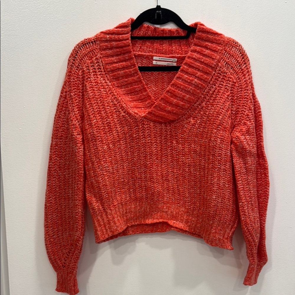 Anthropologie Pink Sweater
